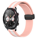 Cinturino in silicone 22 mm con chiusura magnetica per Honor Watc