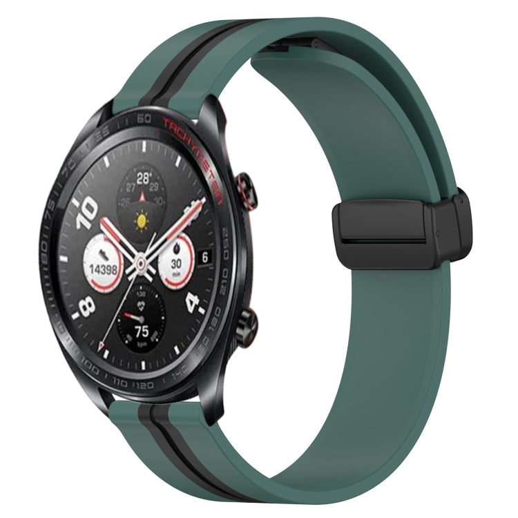 Cinturino in silicone 22 mm con chiusura magnetica per Honor Watc