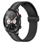 Cinturino in silicone 22 mm con chiusura magnetica per Honor Watc