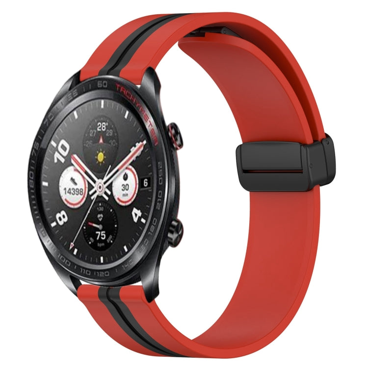 Cinturino in silicone 22 mm con chiusura magnetica per Honor Watc