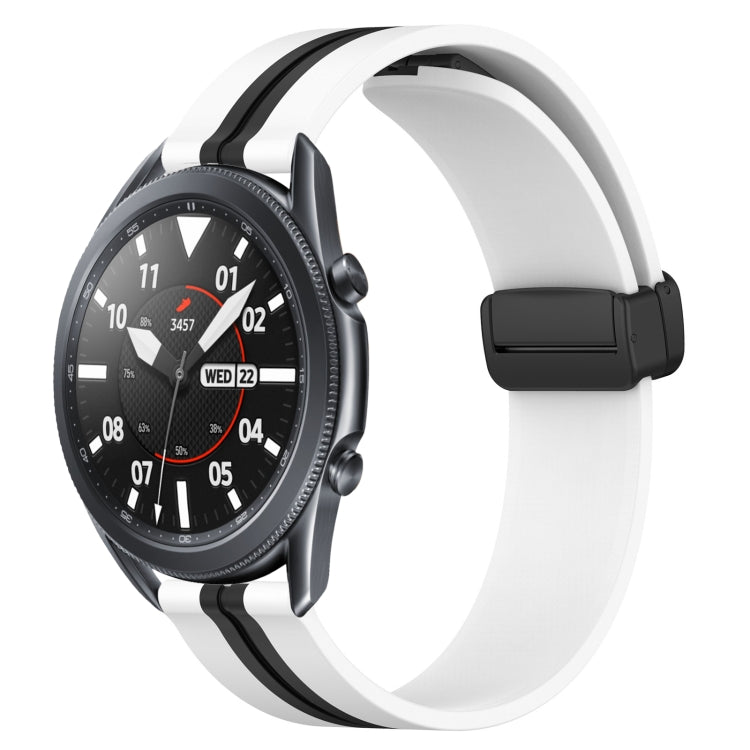 Cinturino in silicone 22 mm con chiusura magnetica per Samsung Ga