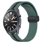 Cinturino in silicone 22 mm con chiusura magnetica per Samsung Ga