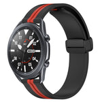 Cinturino in silicone 22 mm con chiusura magnetica per Samsung Ga
