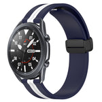 Cinturino in silicone 22 mm con chiusura magnetica per Samsung Ga
