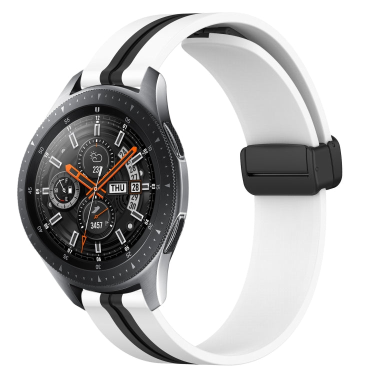 Cinturino in silicone 22 mm con chiusura magnetica per Samsung Ga