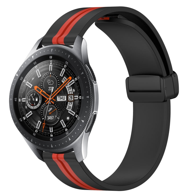 Cinturino in silicone 22 mm con chiusura magnetica per Samsung Ga