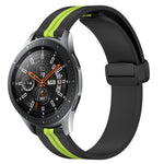 Cinturino in silicone 22 mm con chiusura magnetica per Samsung Ga