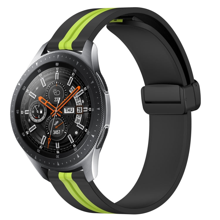 Cinturino in silicone 22 mm con chiusura magnetica per Samsung Ga