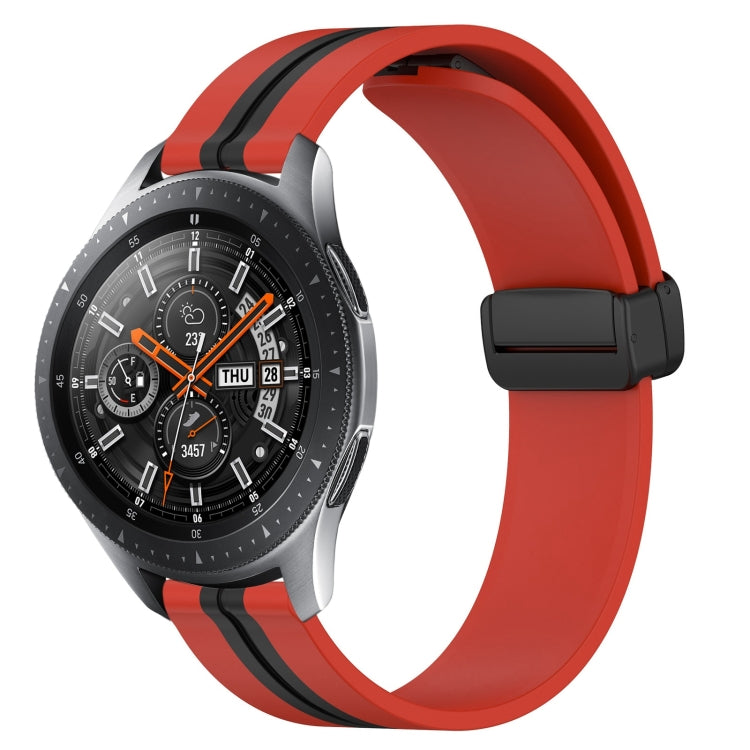 Cinturino in silicone 22 mm con chiusura magnetica per Samsung Ga