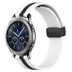 Cinturino in silicone 22 mm con chiusura magnetica per Samsung Ge
