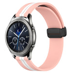 Cinturino in silicone 22 mm con chiusura magnetica per Samsung Ge