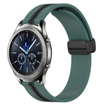 Cinturino in silicone 22 mm con chiusura magnetica per Samsung Ge