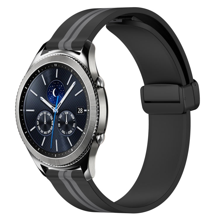 Cinturino in silicone 22 mm con chiusura magnetica per Samsung Ge