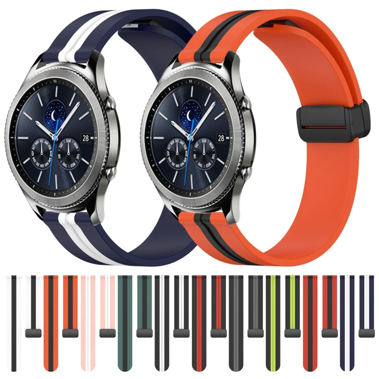 Cinturino in silicone 22 mm con chiusura magnetica per Samsung Ge
