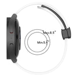 Cinturino in silicone 22 mm con chiusura magnetica per Samsung Ge