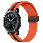 Cinturino in silicone 22 mm con chiusura magnetica per Samsung Ge