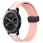 Cinturino in silicone 22 mm con chiusura magnetica per Samsung Ge