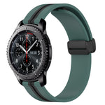 Cinturino in silicone 22 mm con chiusura magnetica per Samsung Ge