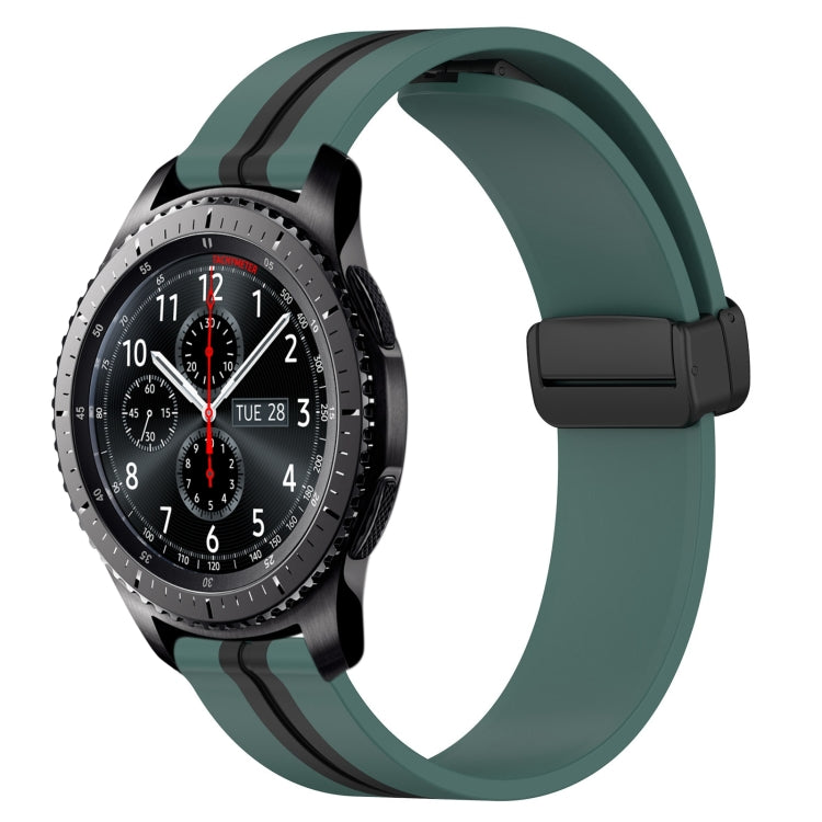 Cinturino in silicone 22 mm con chiusura magnetica per Samsung Ge