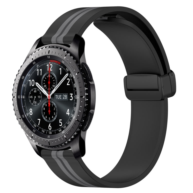 Cinturino in silicone 22 mm con chiusura magnetica per Samsung Ge