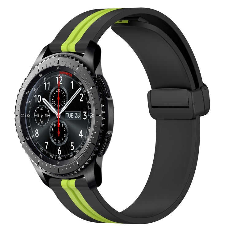 Cinturino in silicone 22 mm con chiusura magnetica per Samsung Ge
