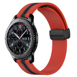 Cinturino in silicone 22 mm con chiusura magnetica per Samsung Ge