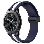 Cinturino in silicone 22 mm con chiusura magnetica per Samsung Ge