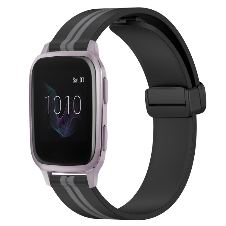 Cinturino in silicone 20 mm con chiusura magnetica per Garmin Ven