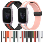 Cinturino in silicone 20 mm con chiusura magnetica per Garmin Ven