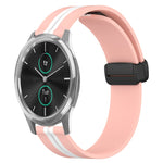 Cinturino in silicone 20 mm con chiusura magnetica per Garmin Ven