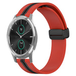 Cinturino in silicone 20 mm con chiusura magnetica per Garmin Ven