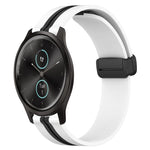 Cinturino in silicone 20 mm con chiusura magnetica per Garmin