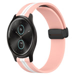 Cinturino in silicone 20 mm con chiusura magnetica per Garmin
