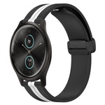Cinturino in silicone 20 mm con chiusura magnetica per Garmin