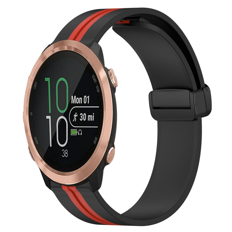 Cinturino in silicone 20 mm con chiusura magnetica per Garmin