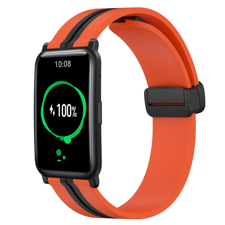 Cinturino in silicone 20 mm con chiusura magnetica per Honor Watc