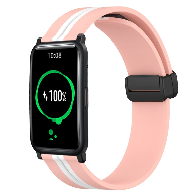 Cinturino in silicone 20 mm con chiusura magnetica per Honor Watc