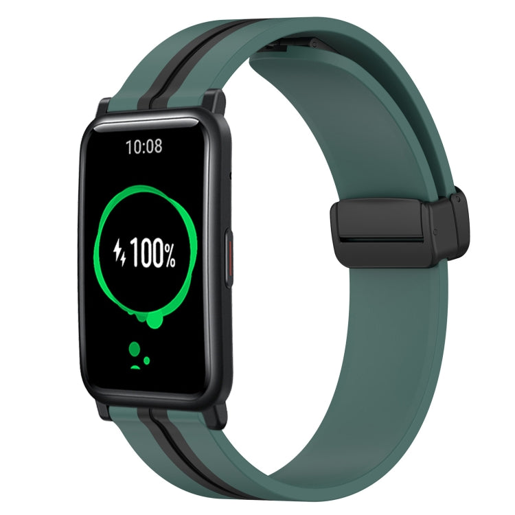 Cinturino in silicone 20 mm con chiusura magnetica per Honor Watc