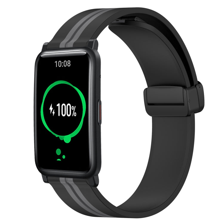 Cinturino in silicone 20 mm con chiusura magnetica per Honor Watc