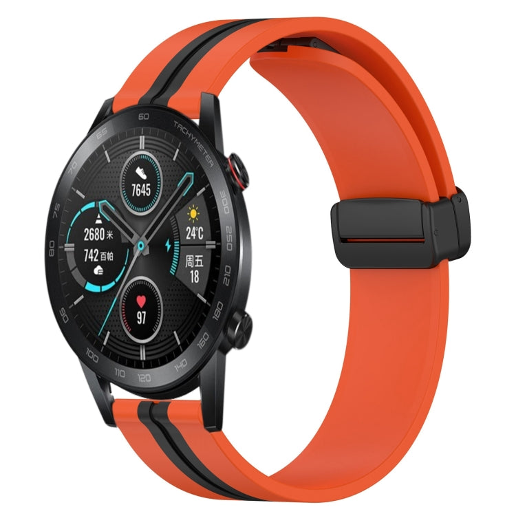 Cinturino in silicone 20 mm con chiusura magnetica per Honor Watc