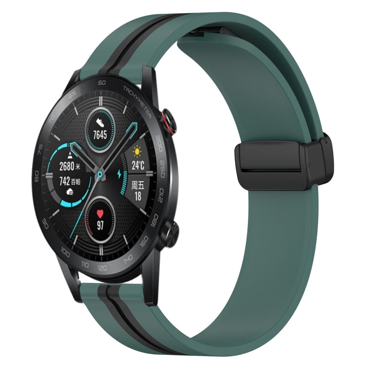 Cinturino in silicone 20 mm con chiusura magnetica per Honor Watc