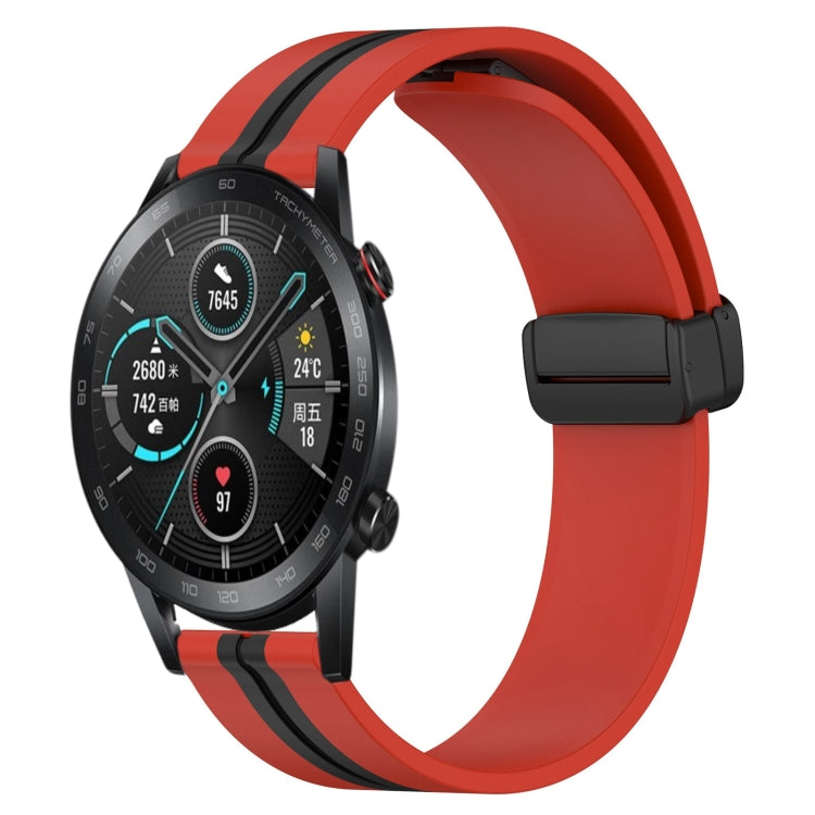Cinturino in silicone 20 mm con chiusura magnetica per Honor Watc