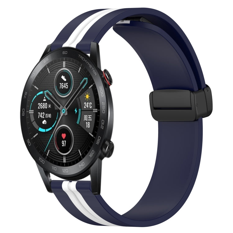 Cinturino in silicone 20 mm con chiusura magnetica per Honor Watc