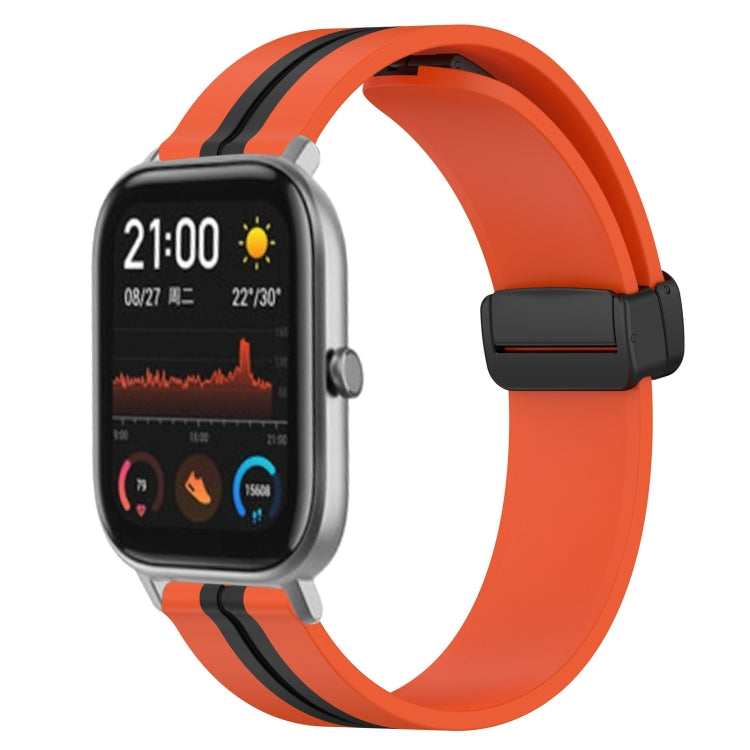 Cinturino in silicone con chiusura magnetica 20 mm per Amazfit