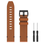 Cinturino in pelle 26mm per Garmin Fenix e Tactix