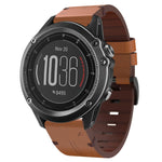 Cinturino in pelle 26mm per Garmin Fenix e Tactix