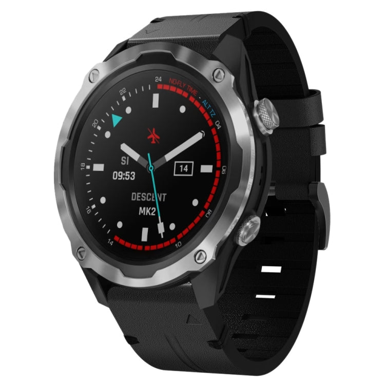 Cinturino in pelle 26mm per Garmin Fenix e Tactix