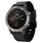 Cinturino in pelle 22 mm per Garmin Fenix 6 e 5