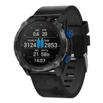Cinturino in pelle 26 mm per Garmin Descent MK2i