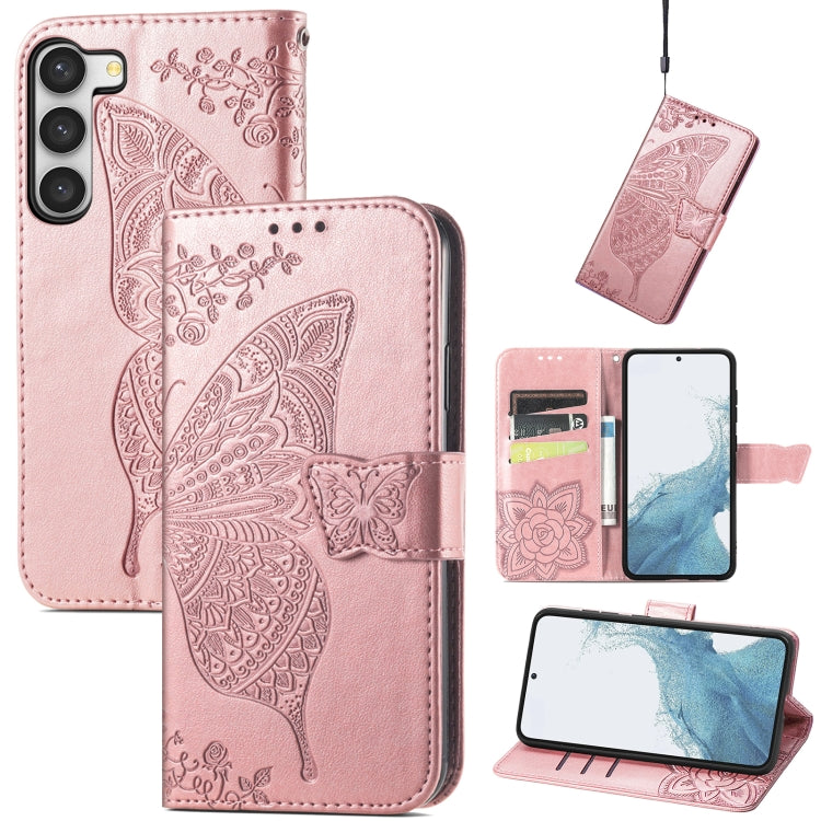 Custodia in pelle goffrata per Samsung Galaxy S23 Ultra 5G